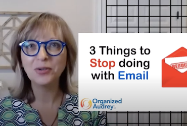 3 Things to STOP Doing with Email
